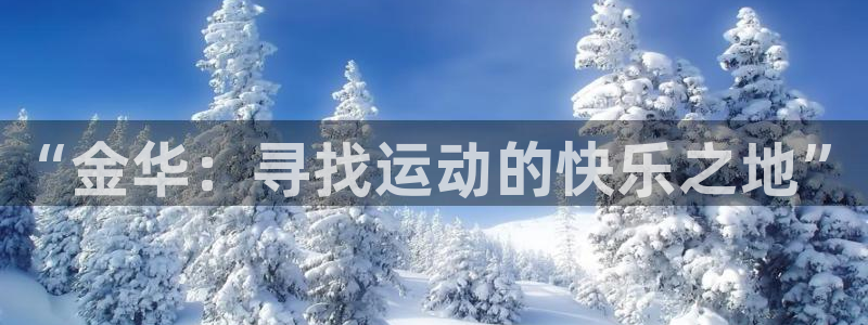 vsport体育官方正版app科技：“金华：寻找运动